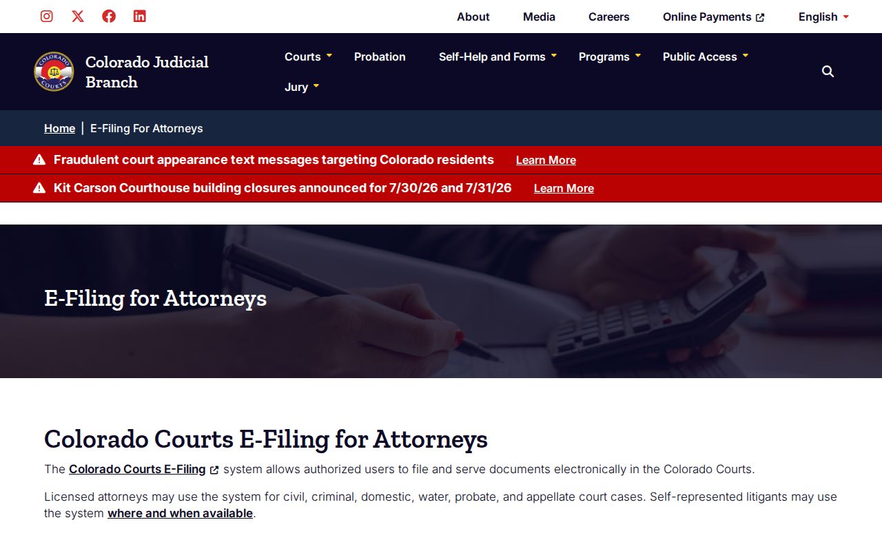 Logan County criminal court case vendor guidance