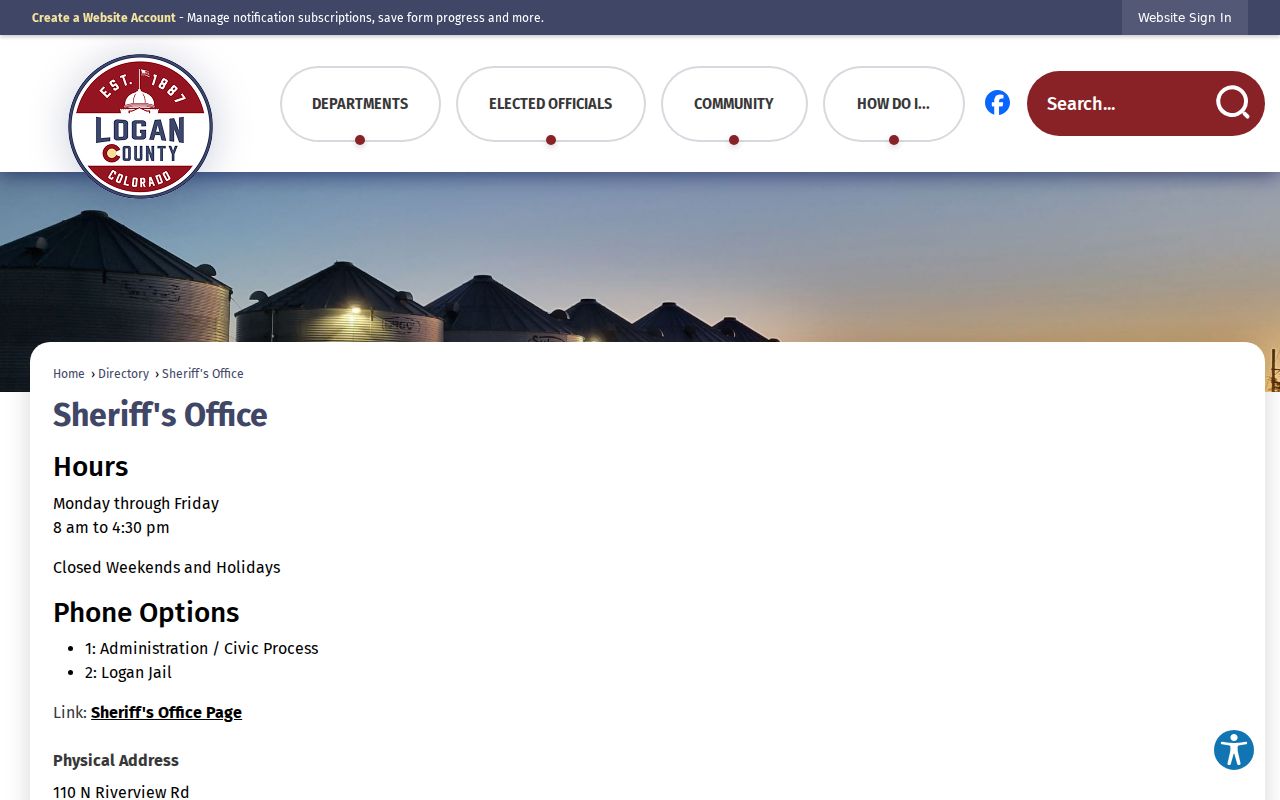 Fleming criminal record request and sheriff records directory