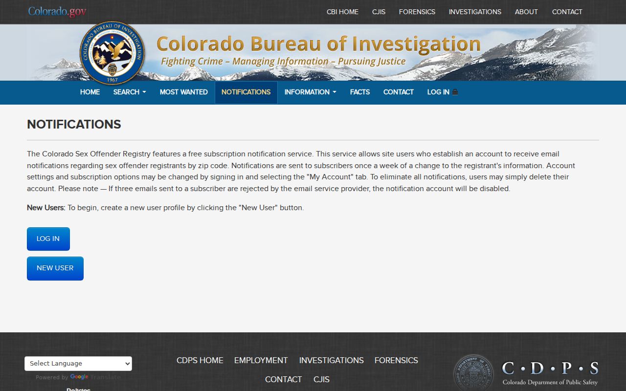 Logan County sex offender ZIP notification signup
